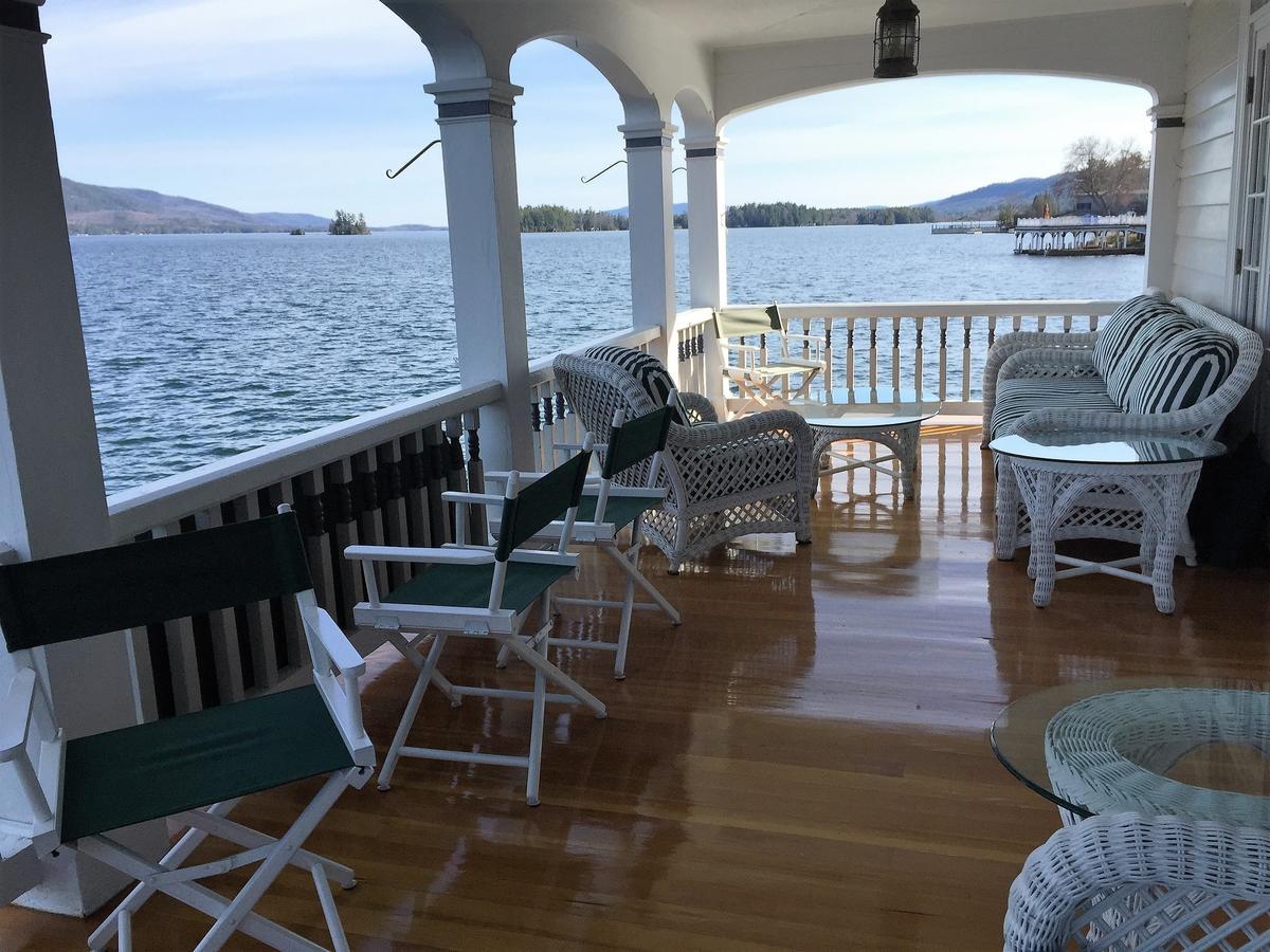 Lake George Boathouse Waterfront Lodging بولتون لاندنغ المظهر الخارجي الصورة