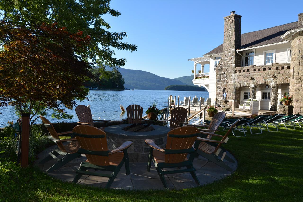 Lake George Boathouse Waterfront Lodging بولتون لاندنغ المظهر الخارجي الصورة